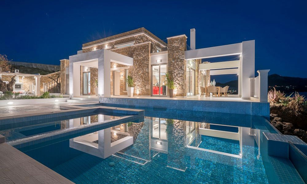 Top of luxury private villas